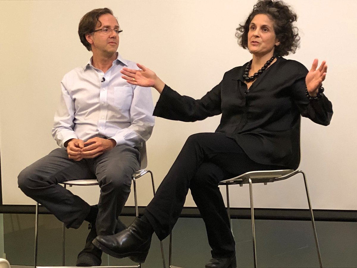DiamondSchmitt's tweet photo. Hot off the premiere at TIFF, Jennifer Baichwal and Nicholas de Pencier bring Anthropocene: The Human Epoch, their immersive collaboration with Ed Burtynsky to DSU, our internal lecture series today, before opening Sep 28 @agotoronto https://t.co/wyJbQGojx1 https://t.co/oJiOQpQbMX