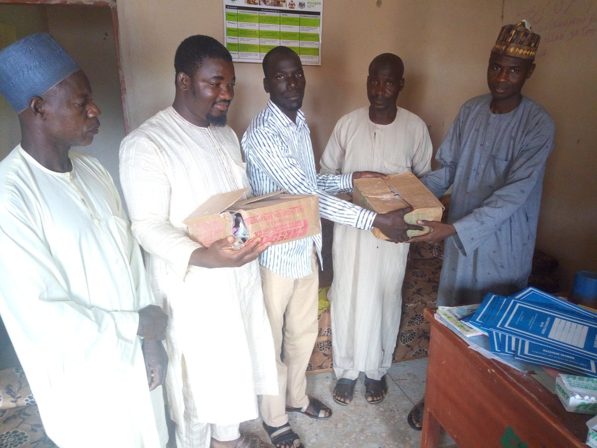 HusseinKanye's tweet photo. Today shortly after familiarization visit and donation of some teaching materials to the kanye primary school

On behalf of 
Kanye trust education Association and
Parent teachers Association in general
Received by Head Master M.sabiu kano
20/9/2018 https://t.co/ZAZCamj1JN