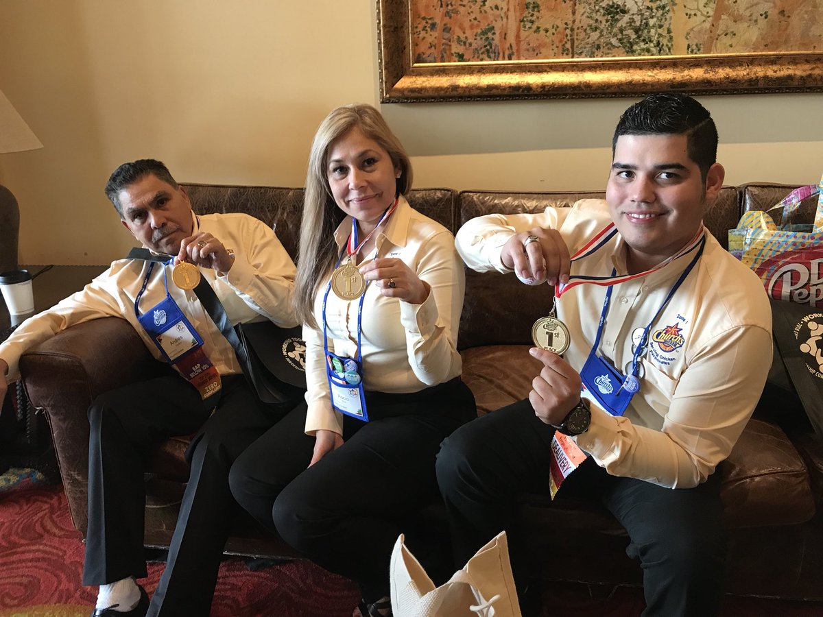 ChurchsELC's tweet photo. This group of winners said their favorite part of the #ChurchsELC2018 so far has been winning the OPS Challenges! What has been your favorite thing so far this week? https://t.co/x9JbDcov2F