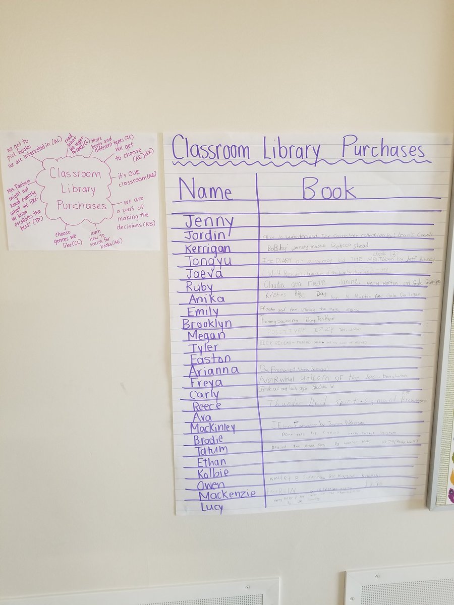jill_paulsen09's tweet image. For our classroom library money this year, each student is choosing a book they would like to add to our room! @lakevistaschool #mpscpssd #alllearners #choicematters