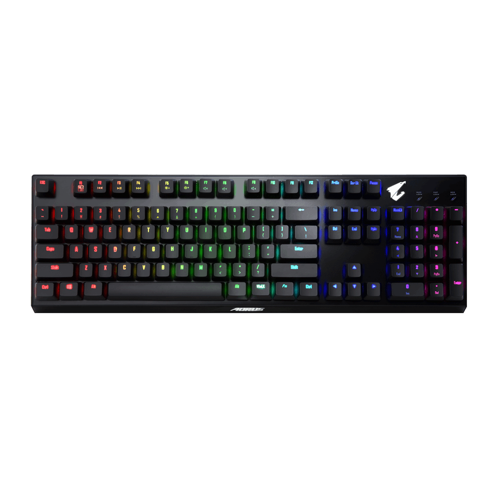 El teclado Aorus K9 Optical RGB que garantiza velocidad y durabilidad, ya se encuentra disponible en nuestra tienda, ven y conoce los mejores precios del mercado, tienes un 5% de descuento por pago en efectivo.