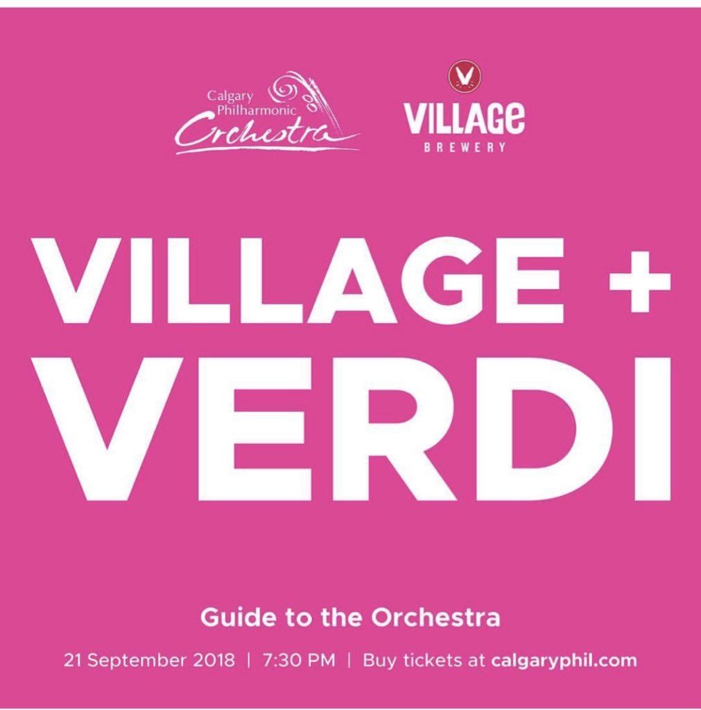 Village Mike (@villagemikeg) on Twitter photo Tomorrow night. Take in a little culture with the <a href="/CalgaryPhil/">Calgary Phil</a> while you sip on a <a href="/villagebrewery/">Village Brewery</a> Beer. Go to calgaryphil.com to get your tickets. We’ll see you there! #guidetotheorchestra #yycmusic Tomorrow night. Take in a little culture with the <a href="/CalgaryPhil/">Calgary Phil</a> while you sip on a <a href="/villagebrewery/">Village Brewery</a> Beer. Go to calgaryphil.com to get your tickets. We’ll see you there! #guidetotheorchestra #yycmusic
