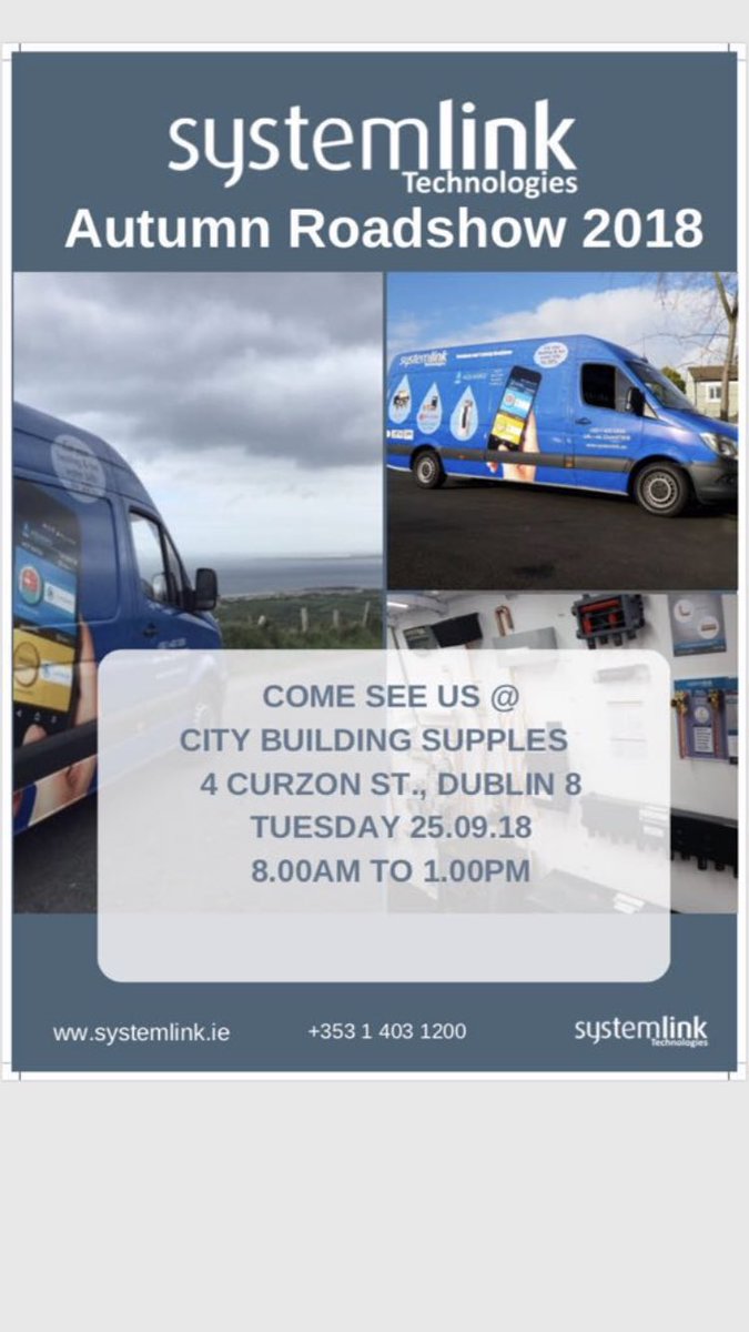 CityCbs's tweet image. Don’t forget to pop into @CityCbs  on Tuesday morning to see the latest @SystemLinkLtd  products. #citybuildingsupplies