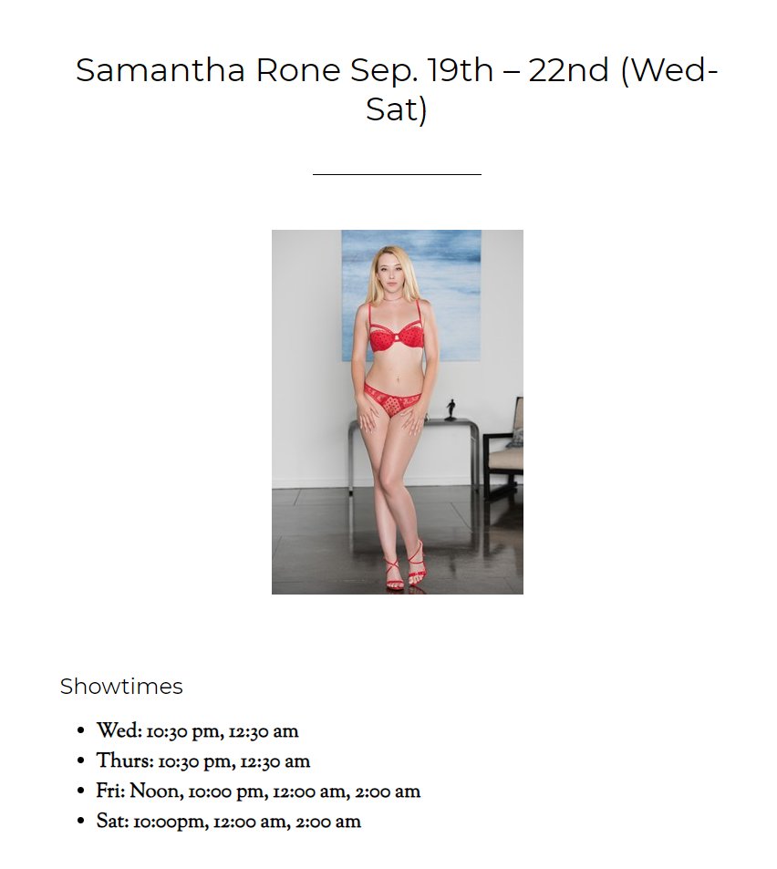 RedSugarDannyB's tweet photo. โฐTime to go to @CenterfoldsSac in Sacramento, CA with @SamanthaRone1 feature dancing ๐everyday through Saturday! Check out her live, all nude ๐ฆperformances & afterwards you can meet her๐ค, take a selfie ๐คณ& even get a lapdance! ๐ซ#RoneDrones #XXX #blonde #star #ass #allnatural https://t.co/2ddQ7s8Pus