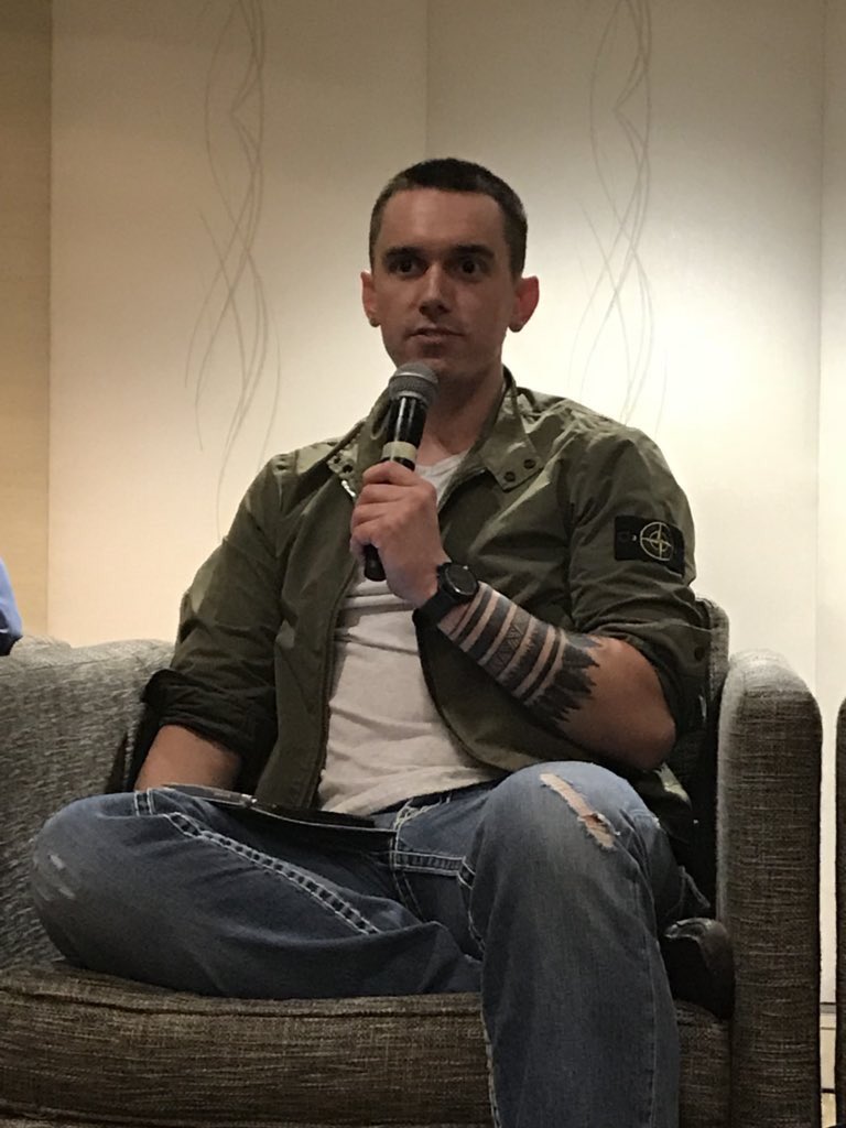 imstillJosh's tweet photo. In case you didn’t know. I have hair. Here’s a rare image of me without a hat. #adapconference... image credit: @Vongirl24 @adapadvocacy https://t.co/yE1rjL508G