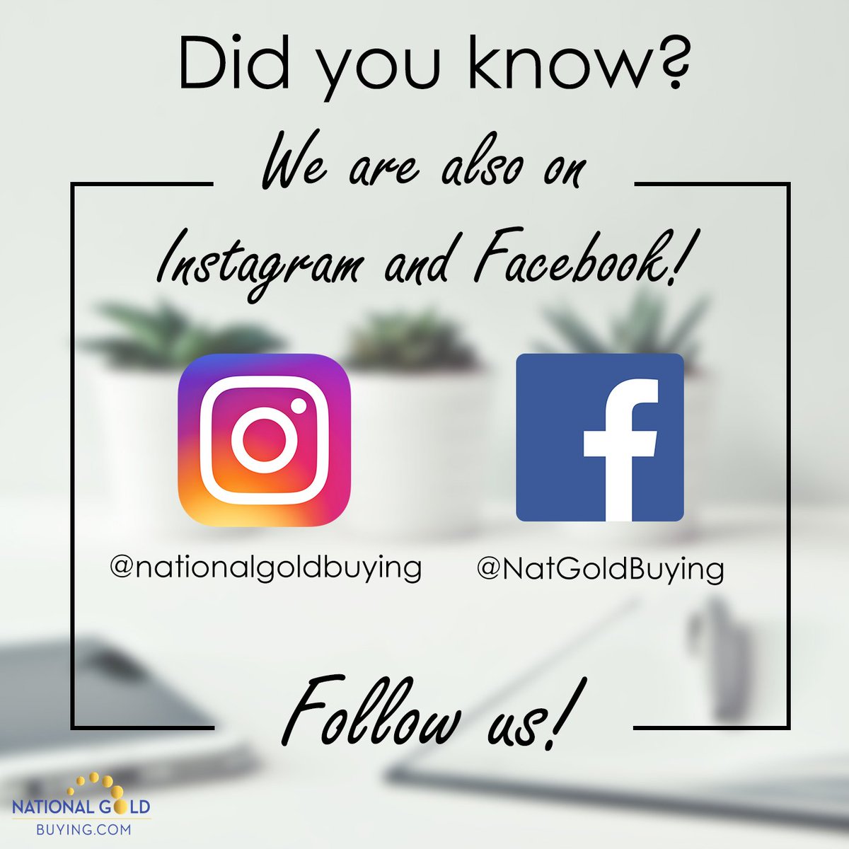 ntlgoldbuying's tweet photo. Follow us on the other social media platforms too for valuable information and content! ✔️
Facebook: @NatGoldBuying
Instagram: @nationalgoldbuying
#dentist #dental #stargroup #refine #amalgum #dentistry #dentalscraps #goldcrown #gold #socialmedia #follow https://t.co/vwoIWOoupm