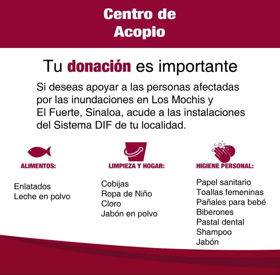 KimberlyLoaiza_'s tweet photo. Linduras #LosMochis nos necesita ayer hubo una inundación, está prácticamente bajo el agua 💔 están pasando por momentos difíciles y nosotros tenemos que ayudar... https://t.co/63Ci1vpRRA