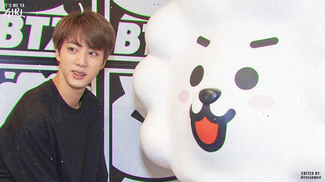 THEADMVIP's tweet image. #BTS #RJ #JIN #BT21 #ADMVIPEDITS