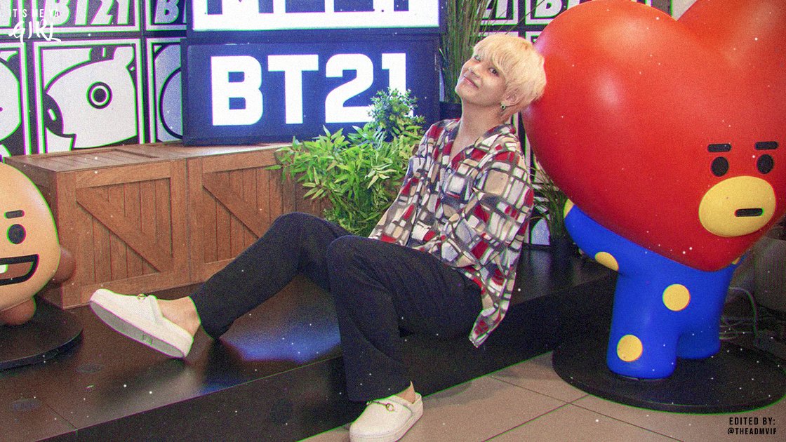 THEADMVIP's tweet image. #BTS #TATA #V #TAEHYUNG #BT21 #ADMVIPEDITS