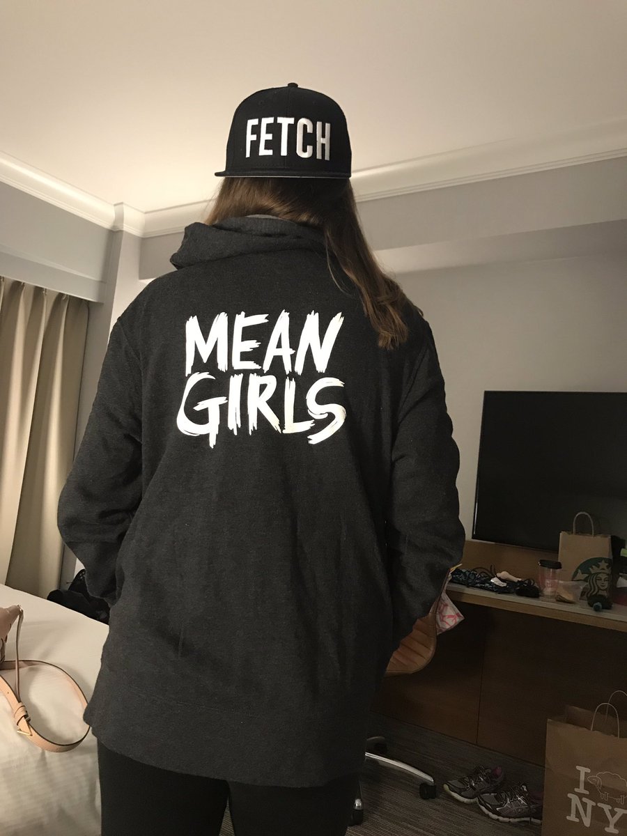AlexHysick's tweet photo. This is without a doubt my favorite hat. #MakeFetchHappen @MeanGirlsBway Please pick me to win! https://t.co/8DwzEQ2EA1