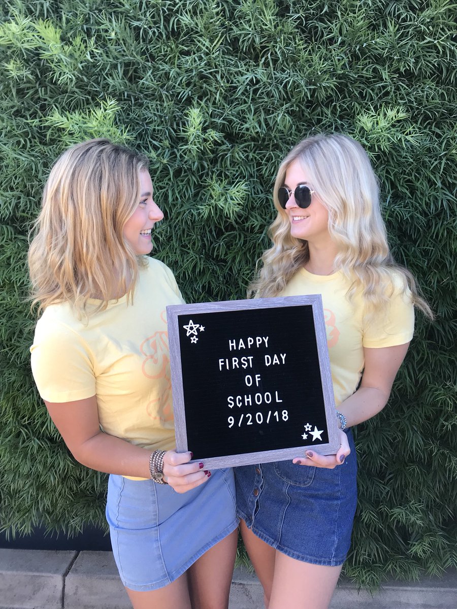We hope everyone has a great first day of school! 📚💛