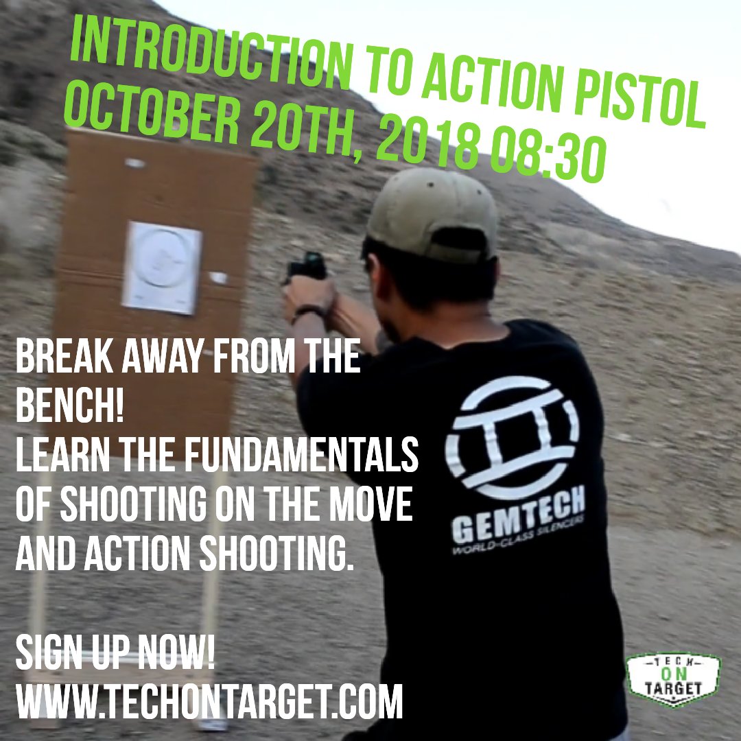 Tired of shooting from the bench? This class is for intermediate shooters. You will be moving in all directions and will need a strong side holster and magazine holsters.

#techontarget #actionshooting #shootmovecommunicate #glock #gemtech #breakawayfromthebench #wenatchee #pnw