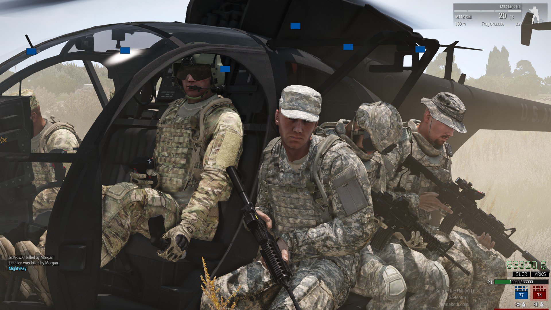 ArmA 3, King of the hill