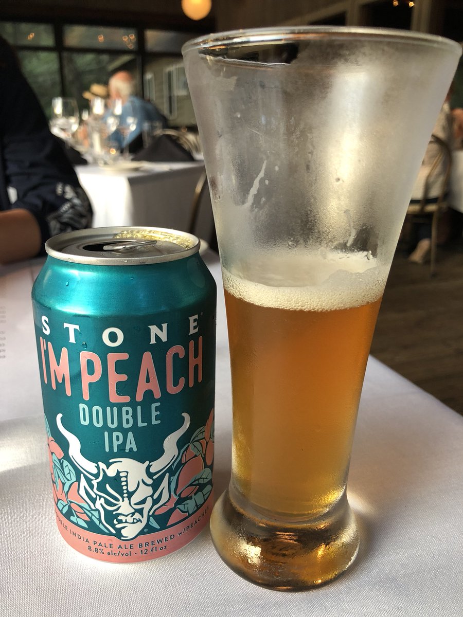 fakeryanmills's tweet image. Finally trying the @StoneBrewing I’m Peach DIPA.  Worth the wait.  #BeerStatus