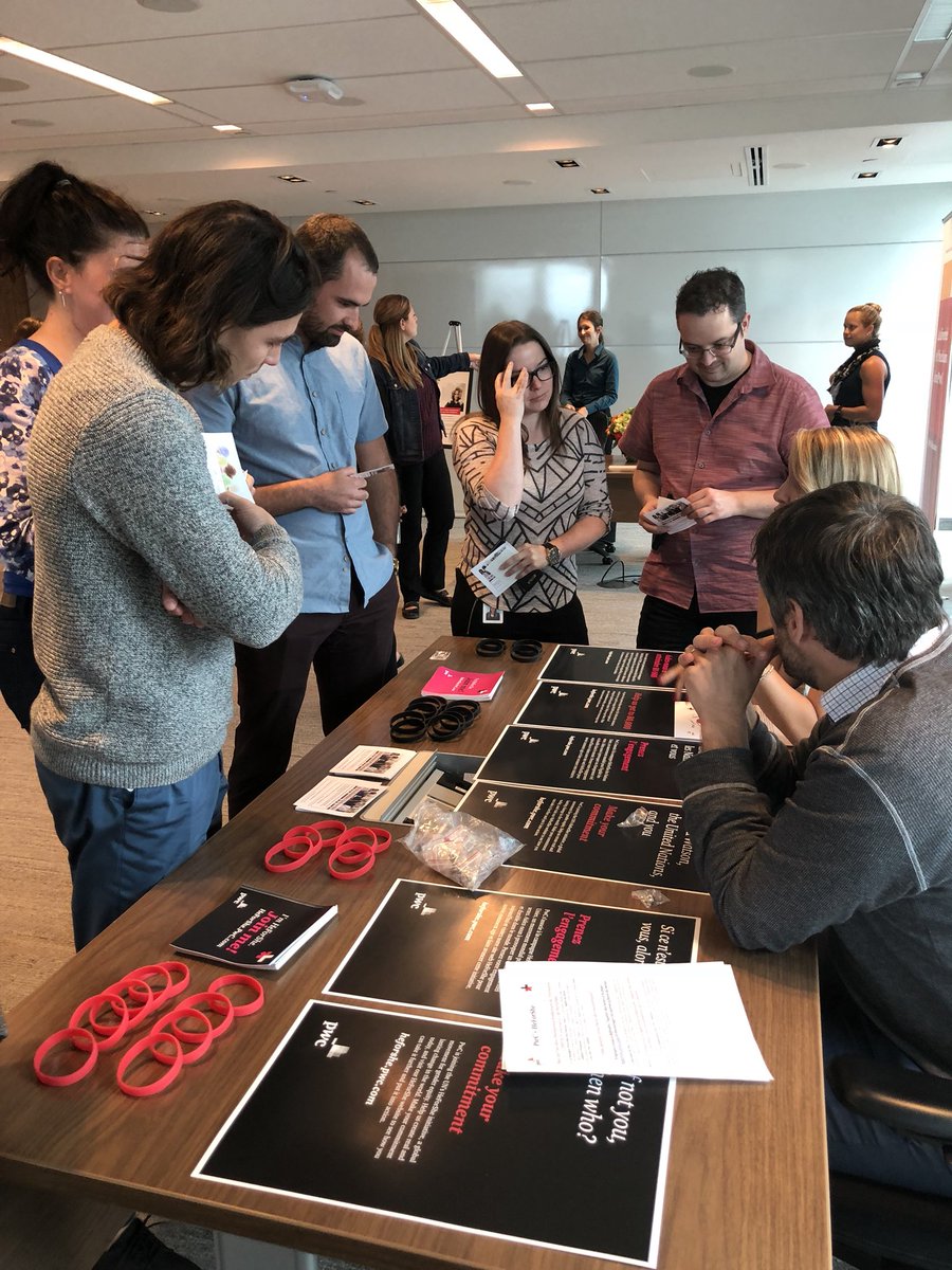 PitschVanina's tweet photo. #PwCProud to have hosted an Inclusion Network Fair in our Montreal office! #PwCInclusion #DiversityandInclusionWeek https://t.co/bOlkgbcmLB