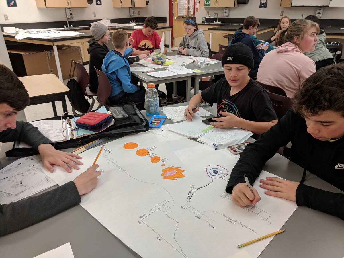 jgreen_science's tweet photo. Additions to the mid point model - stellar work guys! #MountSiFC #WICORize #NGSSPhenomena #AmbitiousScienceTeaching https://t.co/W88DefAhT6