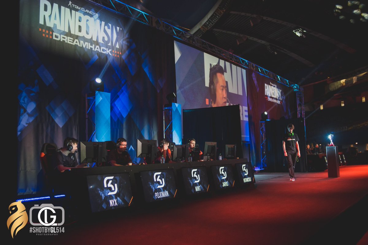 shotbygl514's tweet photo. #DHMTL18 x #DHMTLR6 @SKGaming in the group stages at @DreamHackCanada x @DreamHackR6 hey @R6Mint @Pojoman007 @Jarvis_R6 @Hotancold_ @Nyx_r6 - sorry I couldn’t get you guys individually https://t.co/EcHM779HL8