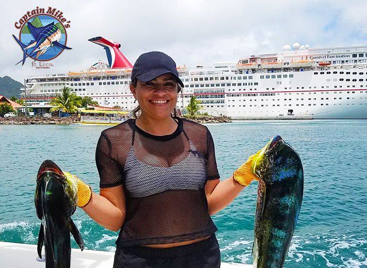 Just caught two big ones.
#CaptainMikes #Fishing #Fishinglife #Whalewatching #Dolphinwatching #AtSea #Happylife