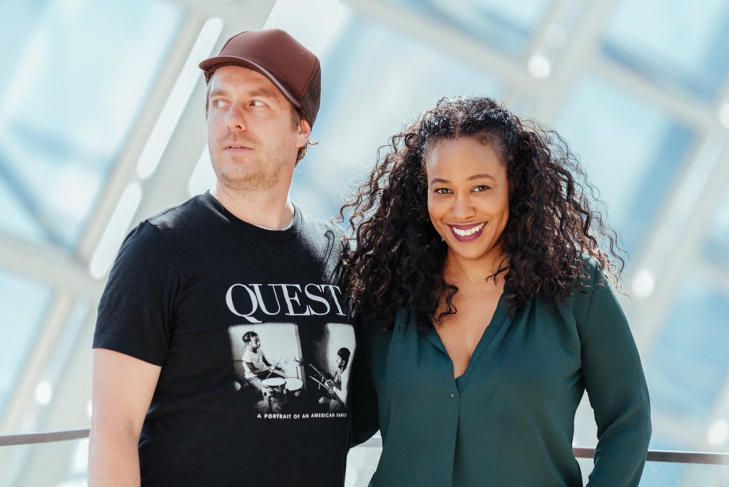 sabbygnyc's tweet photo. NY! Join us fora free screening of @questthedoc at @newmarkjschool Wed, 10/3, 6p. Q&A w/yours truly and @FeralFilmmaker. Looking very feral, don’t you think?😺Reception to follow. #afilmcalledquest RSVP: https://t.co/F9gD61j4M6 https://t.co/ZbwJZyKrK3