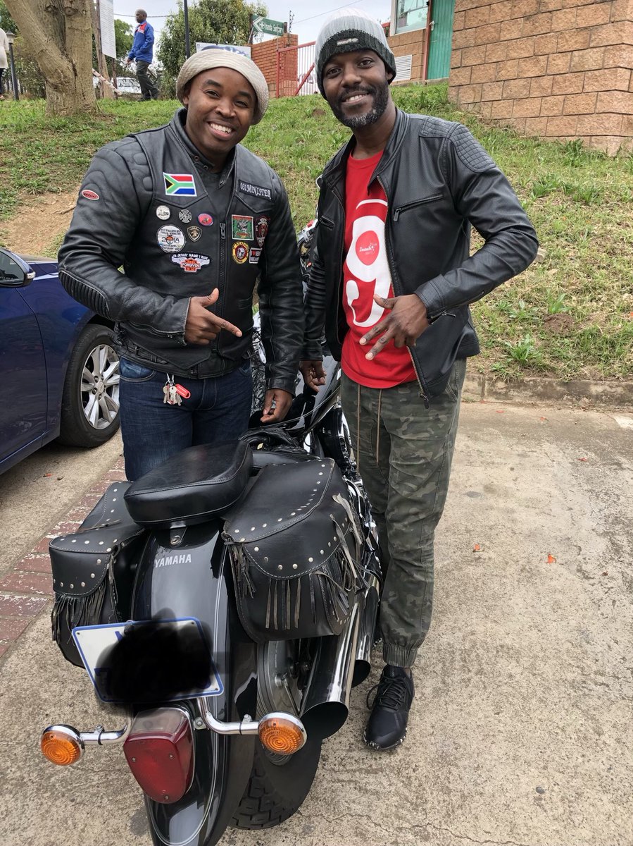 031MINISTER's tweet photo. Thank you so much to inanda88.4fm breakfast show #031minister the #bikerlifestyle #LetsBuildTogether #MinistersClub https://t.co/2LWamq6qz4