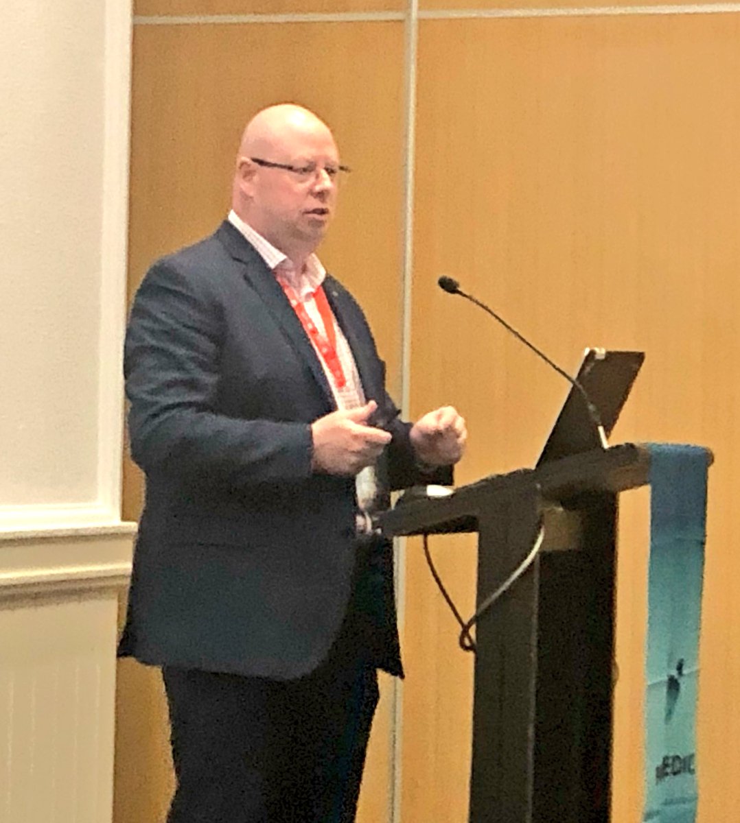 AckerJoe's tweet photo. @agwalker01 says “I didn’t look for leadership roles, I looked for roles where I could have influence”. The CEO of @ambulancevictoria sharing his experiences “Leadership is a journey, not a destination” #PAIC2018 #bcehsCPP https://t.co/IlAWnFNBCc
