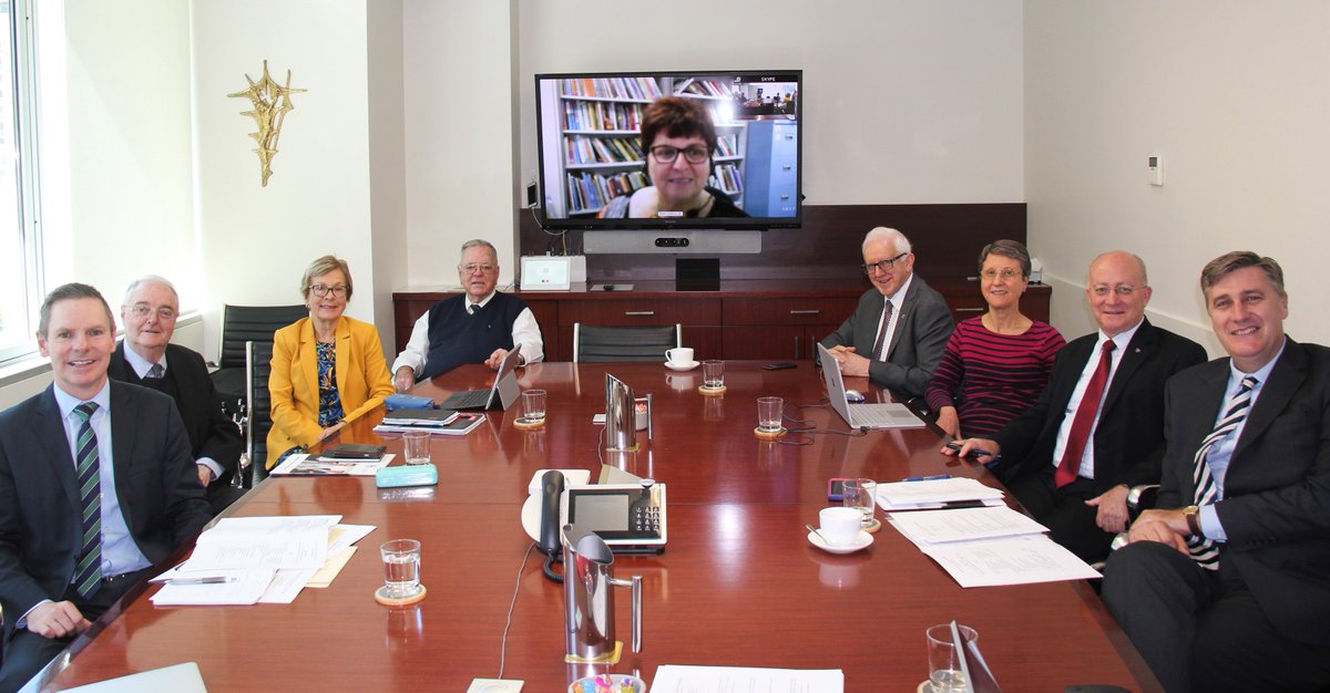 johnrmcmahon's tweet photo. Our Marist Tertiary Committee met in Sydney on 18 September 2018 focusing on developing Marist Tertiary online programs for 2019 #WeMarists #MaristTertiary https://t.co/CQadlU0YBk