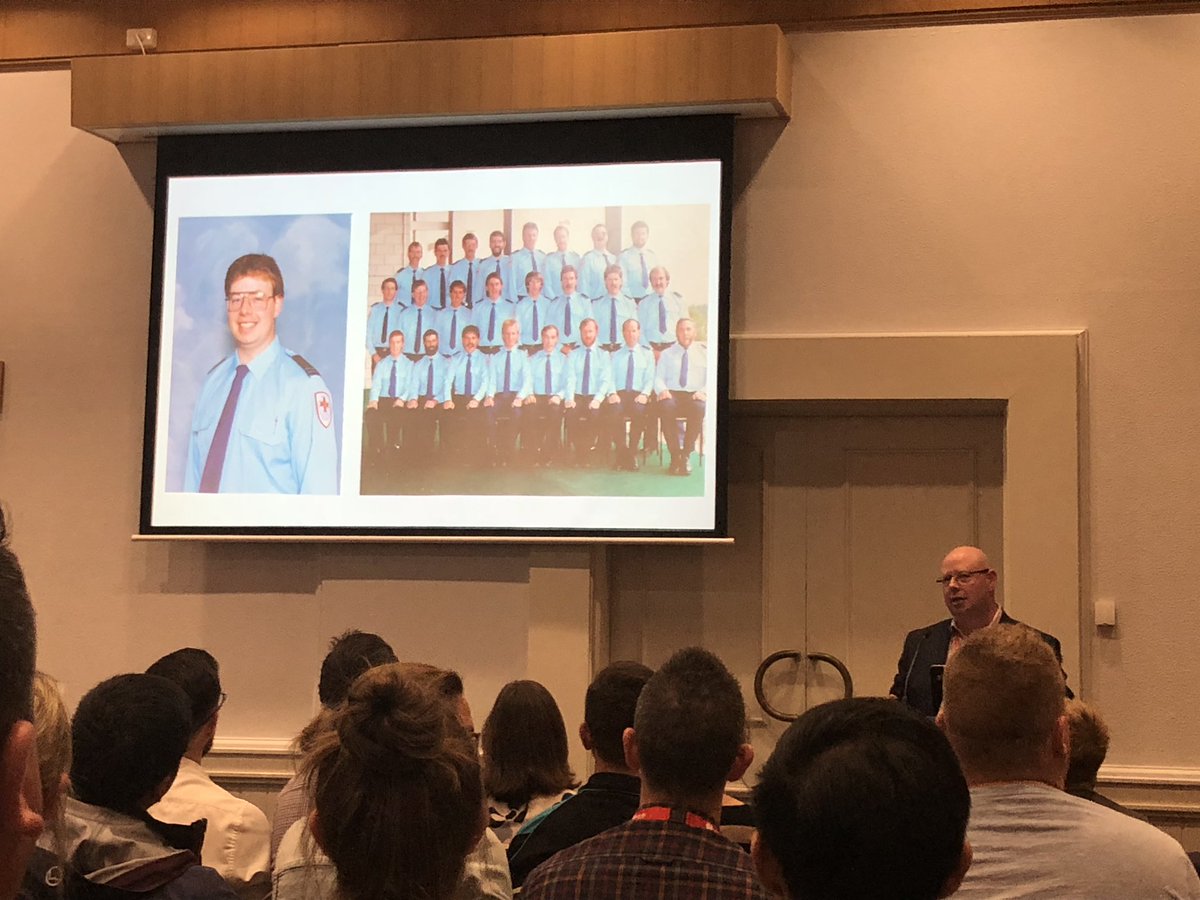 ryanlovett's tweet photo. @agwalker01 takes us on his leadership journey. On reflection for me (and him) it started on day one with attitude, an openness and a willingness to get back up after you’ve been knocked down. #PAIC2018 https://t.co/zvgMkWiQd1