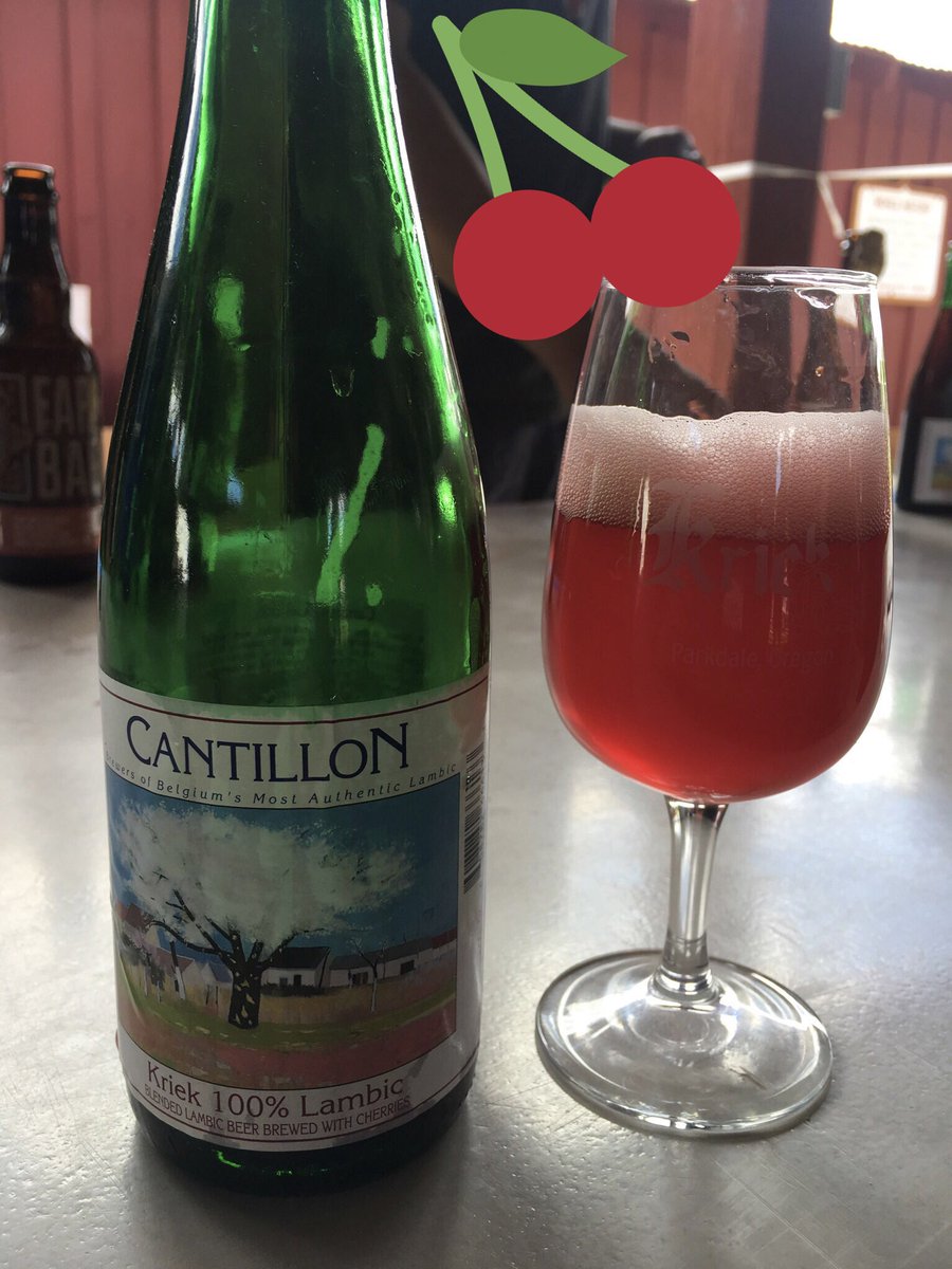 Kriekfest's tweet photo. Without this, it might as well be called streamfest or just gulleyfest. But we’ve got #Cantillon #Kriek thanks to @SheltonBro so it’s full-on #Kriekfest 🍒 🍒 🍒 #Kriekfest2018 https://t.co/d0lY1bBjqM