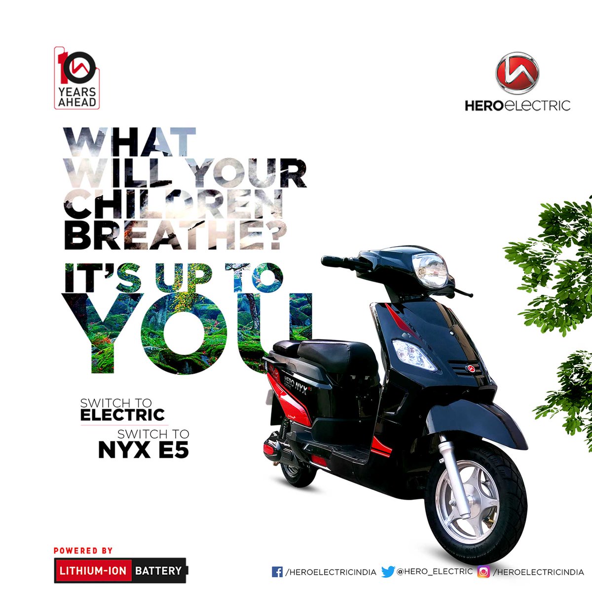 hero nyx e5 lithium price