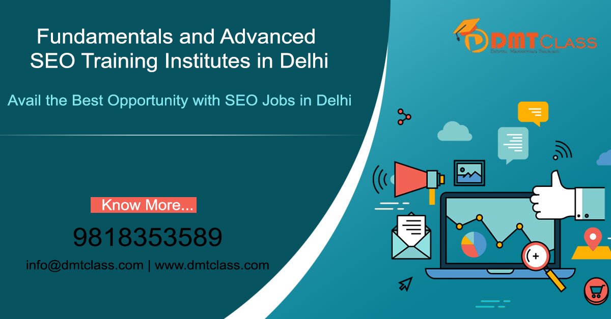 dmtclass's tweet image. Fundamentals and Advanced #SEO #training #institutes in Delhi
Avail the best opportunity with SEO jobs in Delhi 
#Practical Classes
#45Modules
#JobAssistance
#liveproject
Call @ 9818353589 
Visit: dmtclass.com