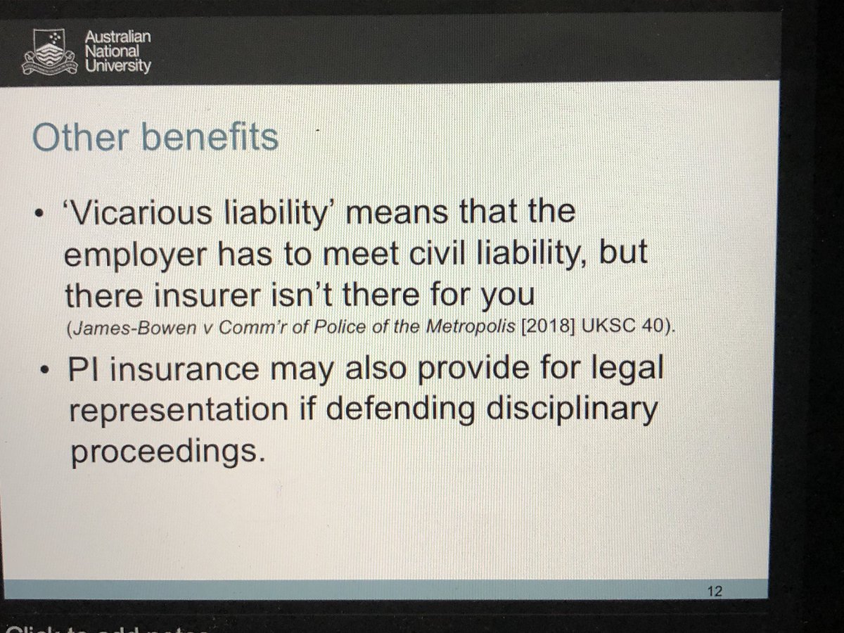 ParaAustSA's tweet photo. @EburnM yr employer insurance will cover yr employer, yr insurance will cover u #PAIC2018 @AusParamedics  @ParaRegAu https://t.co/AdJWs3xuMV