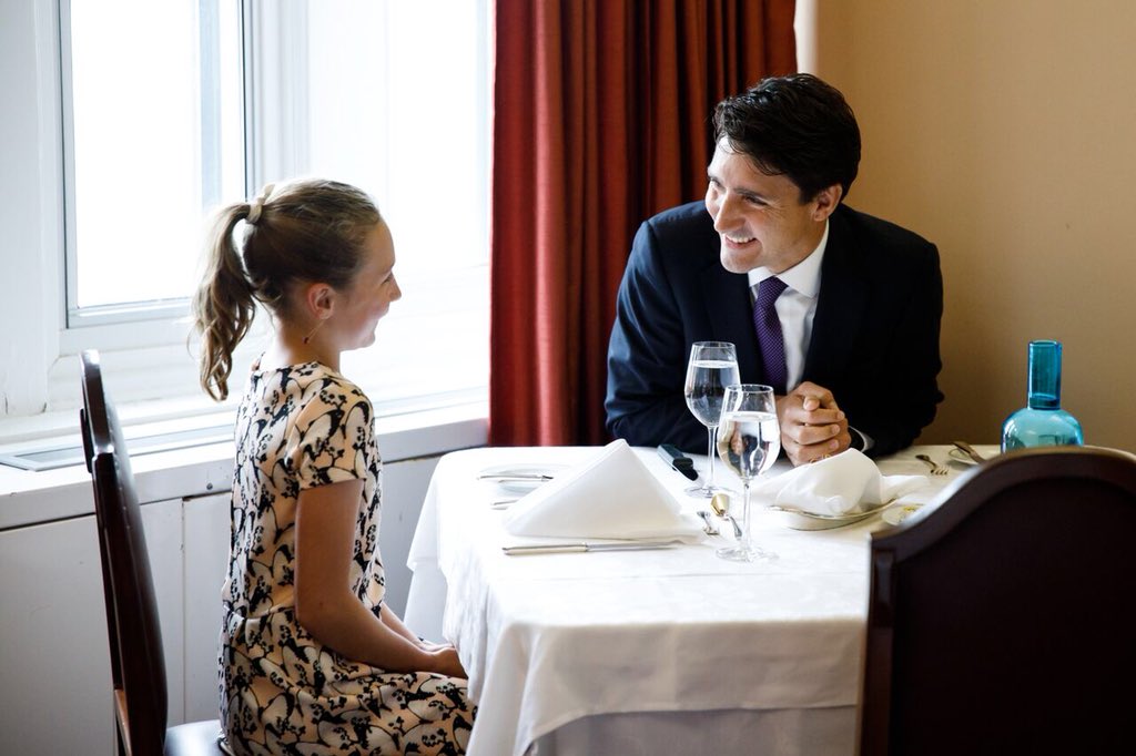 JustinTrudeau's tweet photo. Lunch meeting, Centre Block, Parliament Hill. https://t.co/hS5rgQdPpm