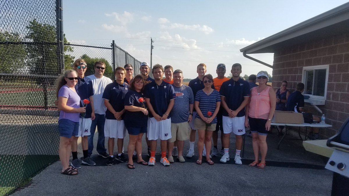 NMChargertennis's tweet image. We had a great night celebrating our six seniors and their families: Alec Asbury, Hunter Donaldson, Wyatt Eldridge, Matt Jackman, Tim Newlin,  and Jaxon Plant #SamStrong #Congratulations #classof2019