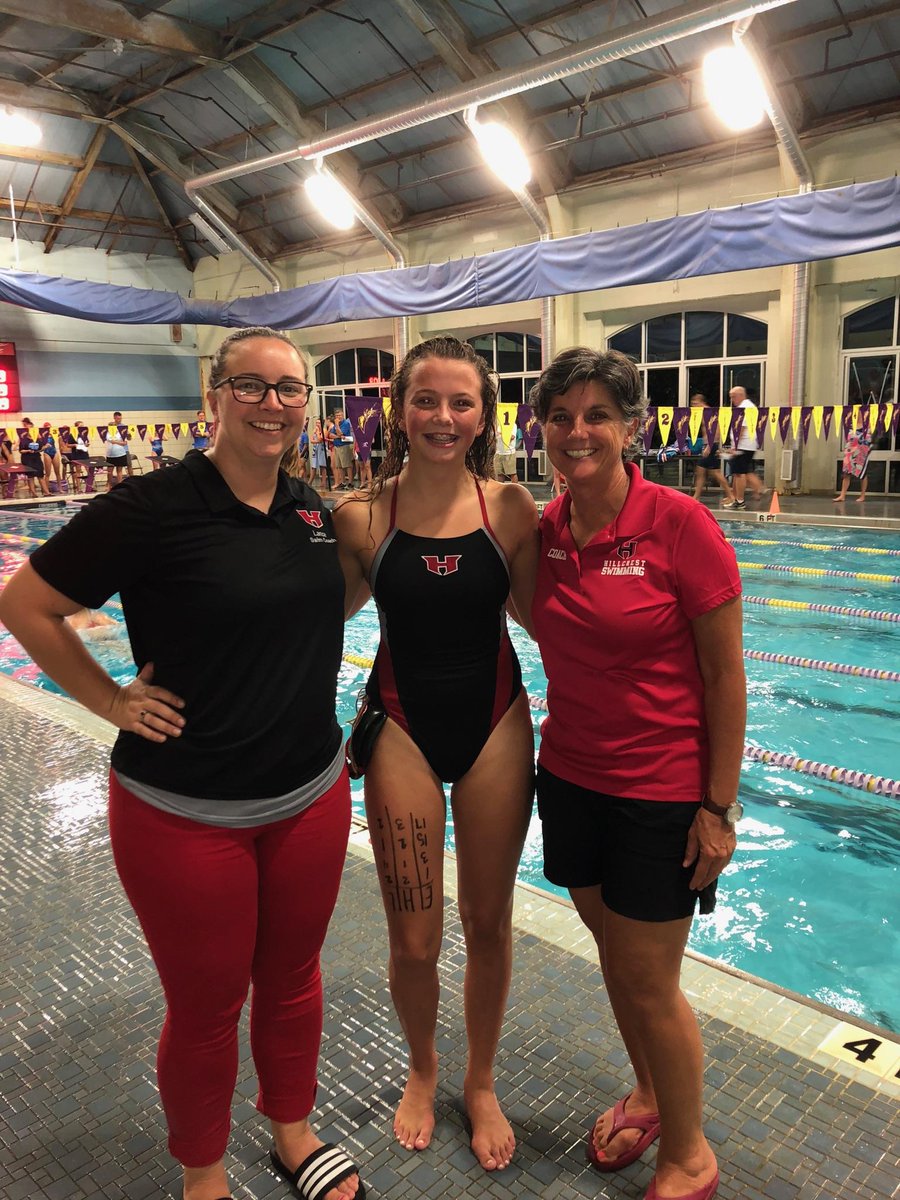 TLHanna_AD's tweet photo. Congrats to Hillcrest varsity swimmer HWatts on qualifying for the state swim meet for the first time in the 100 backstroke! Meet is on a Saturday so this will be first time I get to go watch it! https://t.co/eNeuWuchDB