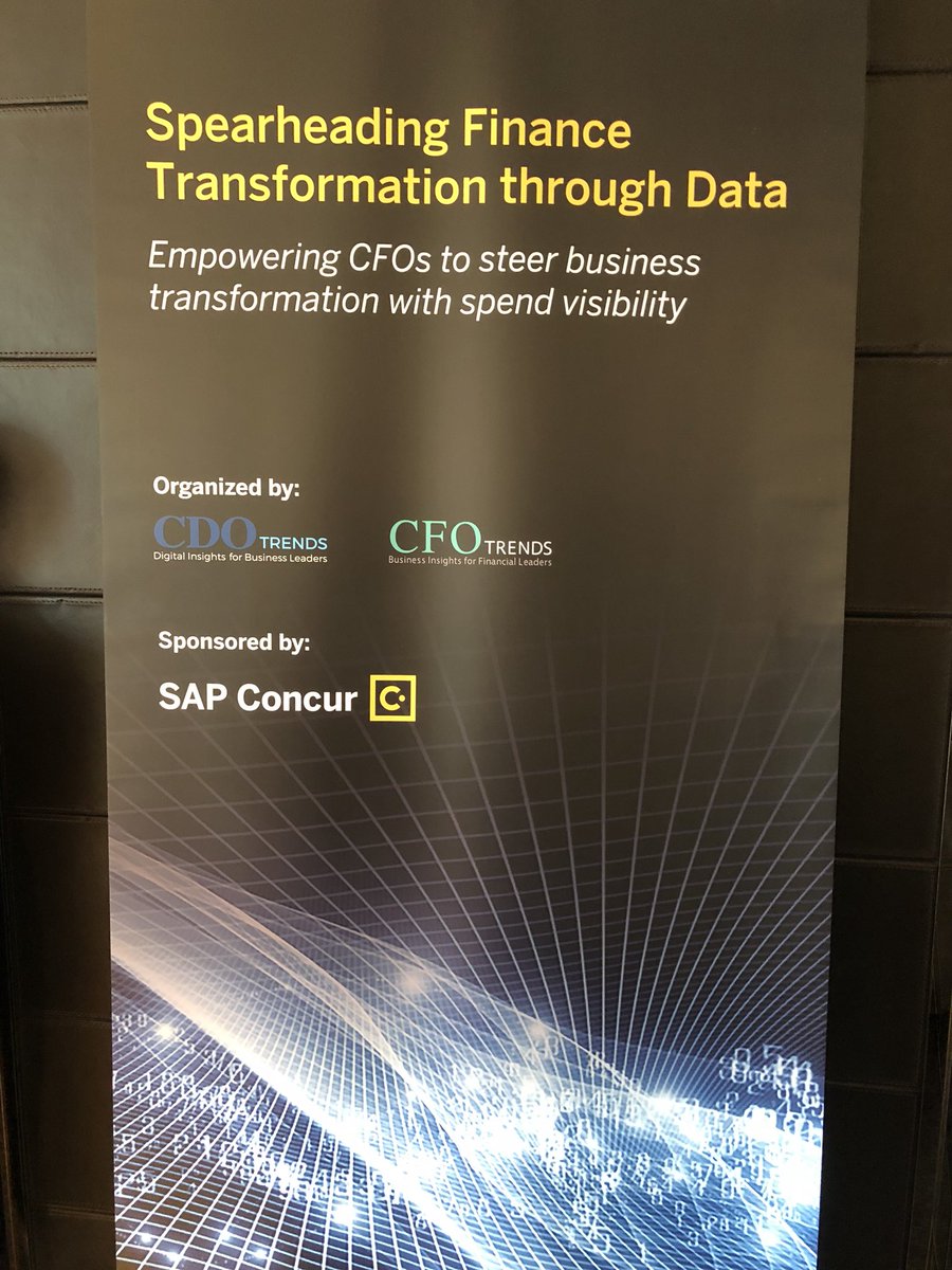 toddpell2020's tweet image. #SAPConcur Hong Kong: CFO Roundtable event on digital transformation