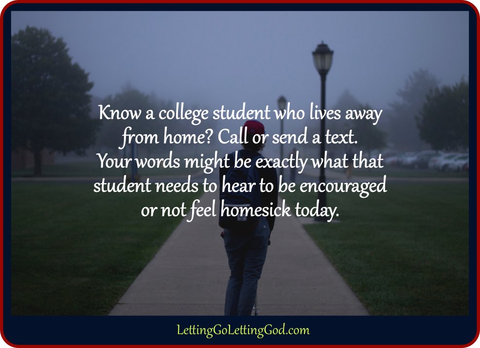 god_letting's tweet photo. Reach out! There is a student waiting to hear from you today! #collegeparents #momsofcollegekids #dadsofcollegekids #LettingGoLettingGod #libertyuniversity #unionuniversity https://t.co/zrAR9B2EH8