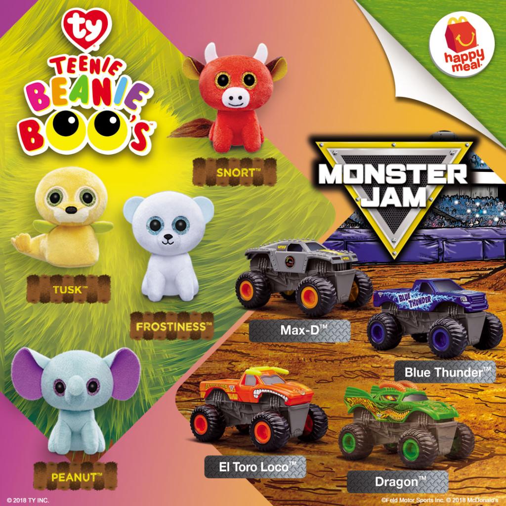 happy meal monster jam 2019