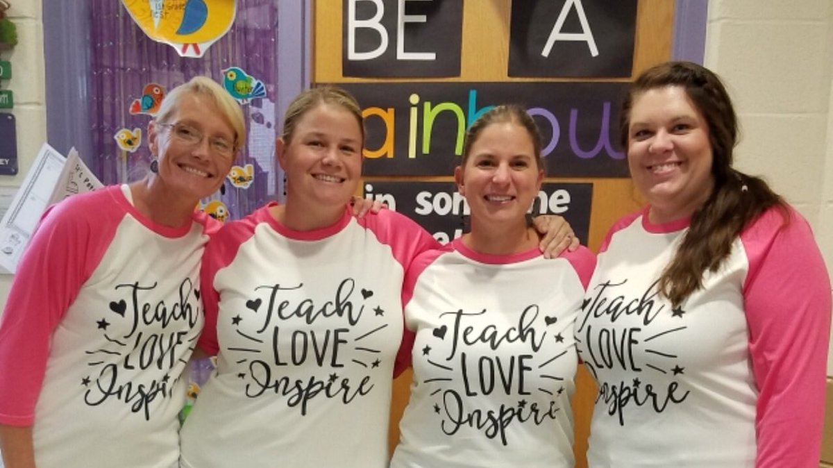 What an energetic and caring group of 1st grade teachers!!  @FirstWildwood #riseupteamwild #middierising #thisiswe #teachloveinspire