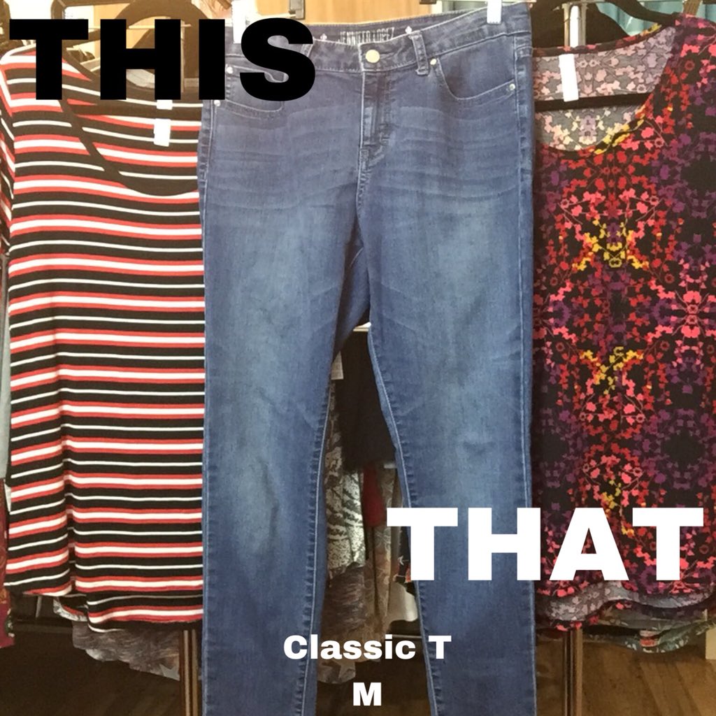 LLRNikkiBolton's tweet image. ⤴️ This OR That! ⤵️
Just Add Jeans edition 👖 featuring the Classic T 
Which is best??

bit.ly/LLRNikBSonlet

#justaddjeans #lularoe #classict #lularoeclassict #thisorthat #thursday #thisorthatthursday #outfit