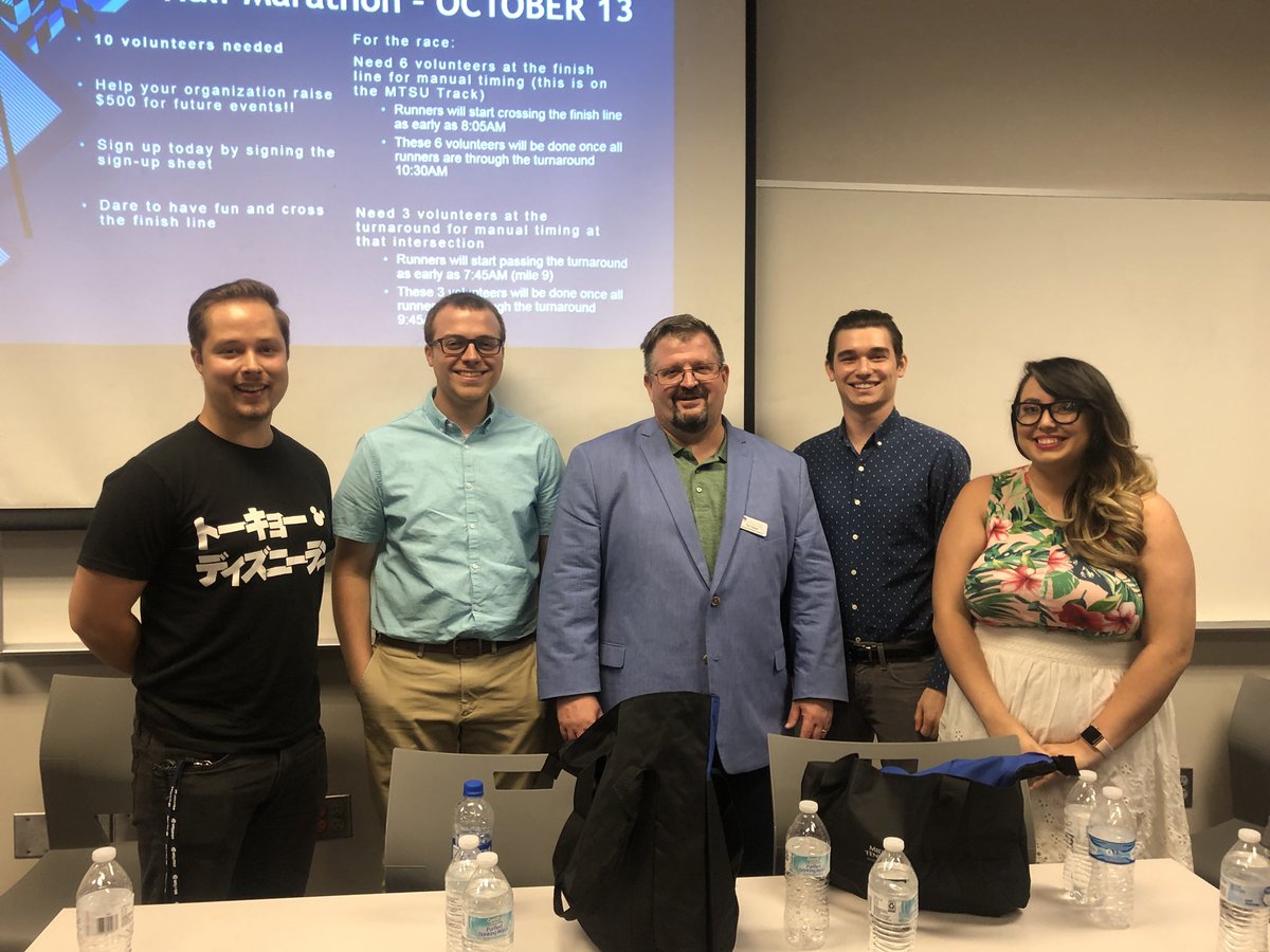 A special thanks to our wonderful alumni for participating in an excellent career panel.