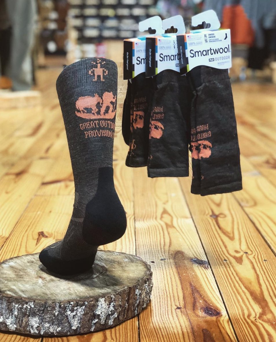 TrustyGOPC's tweet photo. New Socks Alert at the Pro Co!  Big ups to our friends at @smartwool for designing these logo hikers for fall 2018.  📷 #trusty_vabeach #smartwool #socks #hiking #hikingsocks #gohiking #hikemore #smartwoolsocks #thegreatoutdoors #trustygopc #greatoutdoorprovision https://t.co/YSU33u4LF3