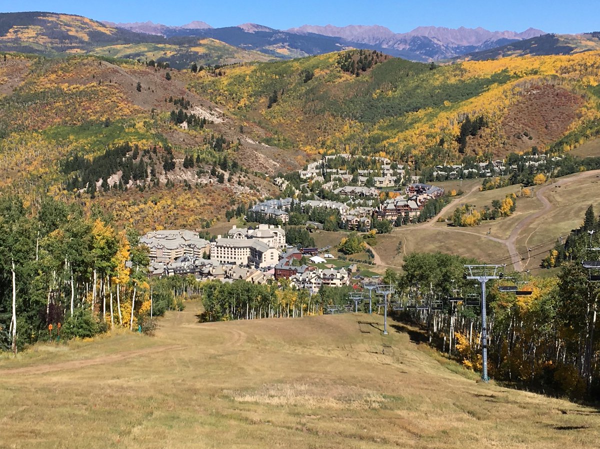 Nestled in beautiful, fall colors. #BeaverCreek