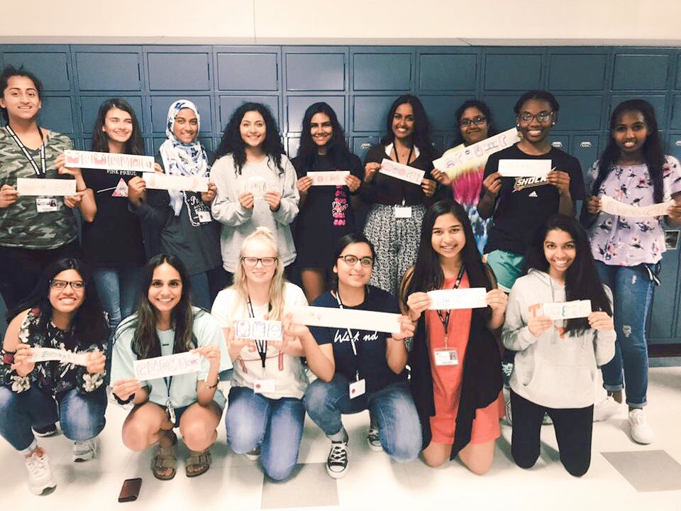 We celebrated Latin-American Month by making Mayan Hieroglyphics!