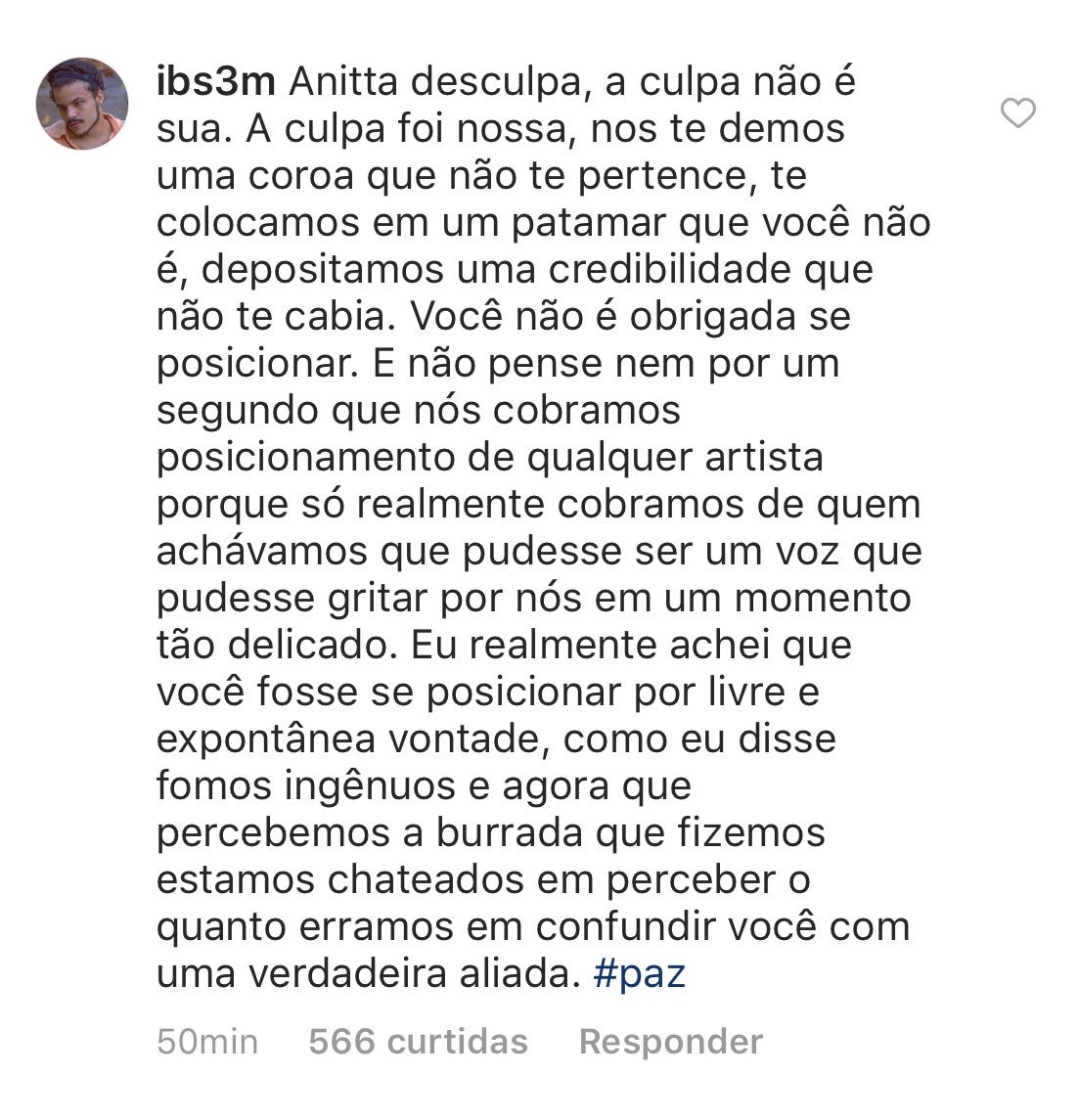 EKrominski's tweet photo. a Anitta deve ter chorado lendo esse comentário pq eu chorei https://t.co/yVQiZuOIyU