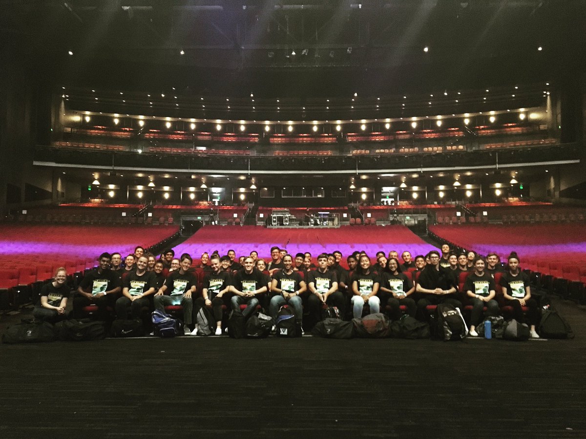 vmhsband's tweet photo. Never turn down an opportunity to SHINE!✨The #VMHSBand is here at the @MSTheater for our rehearsal before tomorrow’s event with world renowned composer #JoeHisaishi! @MurrietaUSD https://t.co/KKZT9jQZYP