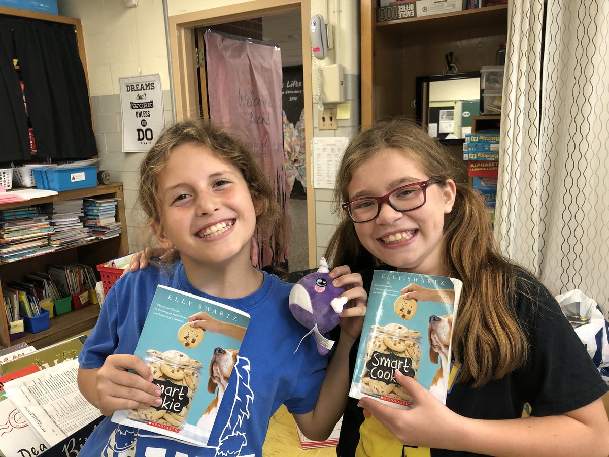 lauramossa's tweet photo. One of the best parts of my job is getting to know @GrangeES students as readers & putting a book they WANT to read into their hands! #bookhost #grangereads https://t.co/K0ZoSiDGMK