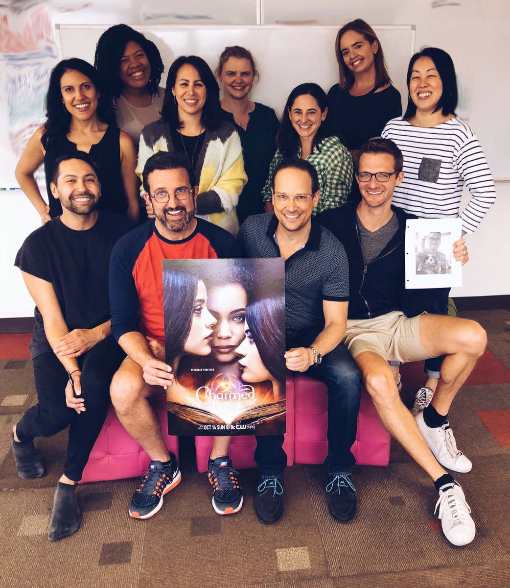 @amidoko Our writing staff of 12 on <a href="/cw_charmed/">Charmed</a> by the numbers: 7 women, 4 queer writers, 5 writers of color. Proud as hell to be on this staff. Inclusion isn't hard. It just has to be important to you. #ShowUsYourRoom #ShowUsYourRoomChallenge #RepresentationMatters