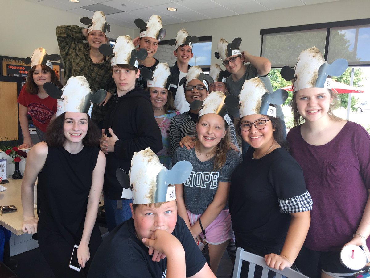 THEATREatSSHS's tweet photo. Fun day for the cast of “The Three Musketeers” at Rose Costumes in Denton getting costumes for our fall show! ⚔️🏰 https://t.co/eQm4Jj0mh9
