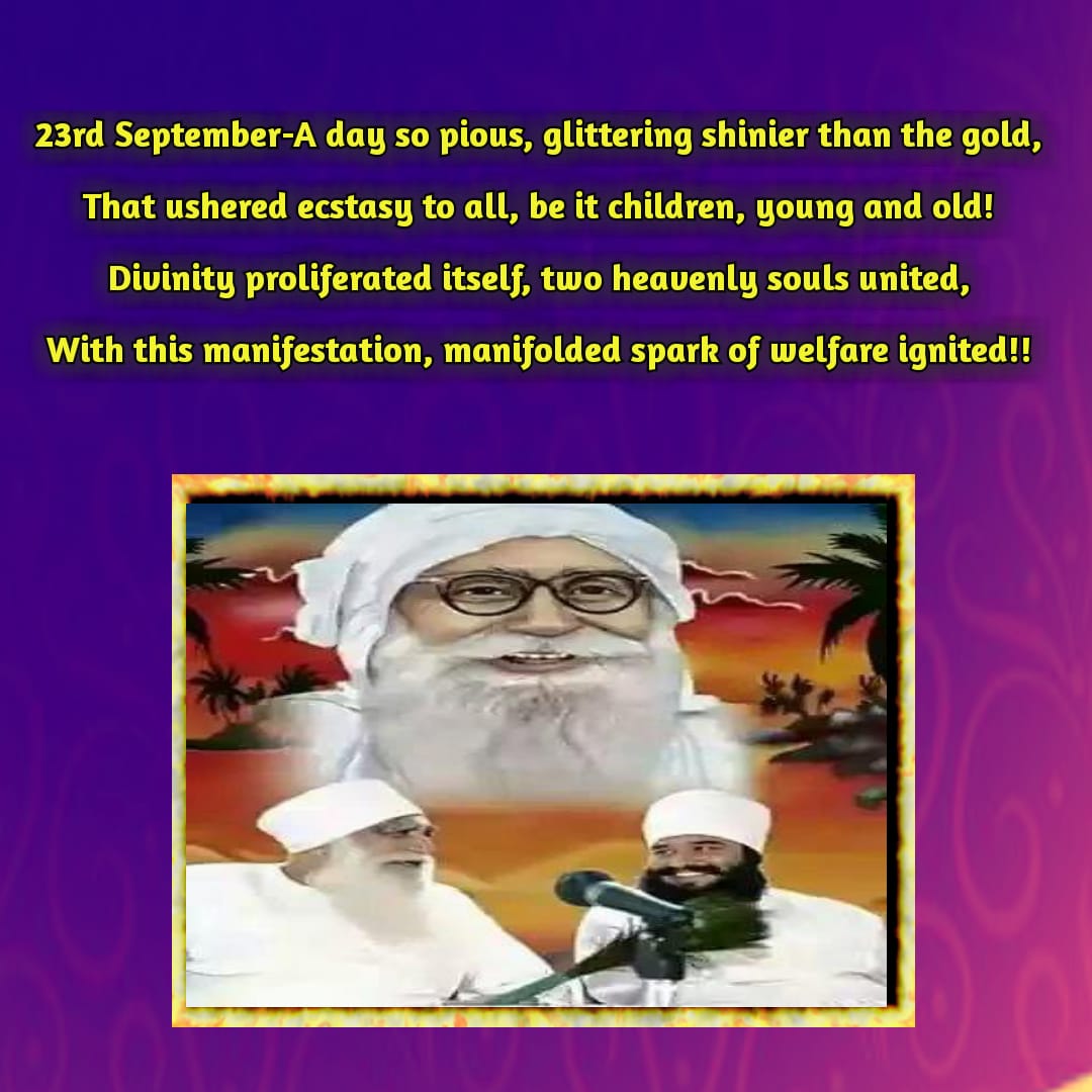 TheWelfareWork's tweet photo. #2DaysToGuruGaddiDiwasOfStMSG
@derasachasauda 
@Gurmeetramrahim 
Heavenly Moment of They Spiritual Coronation The Sacred Occasion of Enternal Celebration... In the History of Spiritualism 
https://t.co/9IqiEYErD1 https://t.co/j03zrCfI9r