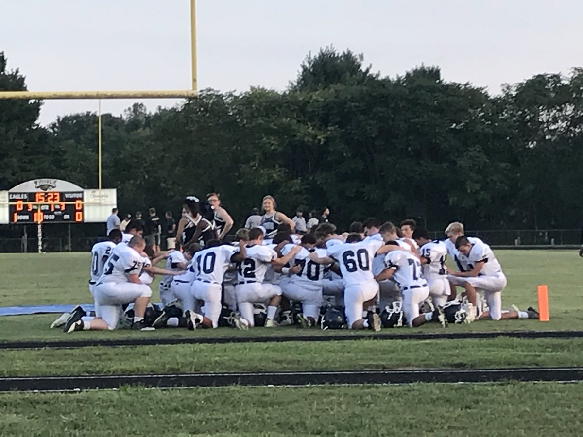 A successful TEAM beats with one HEART and one PRAYER. 💙🐻🏈